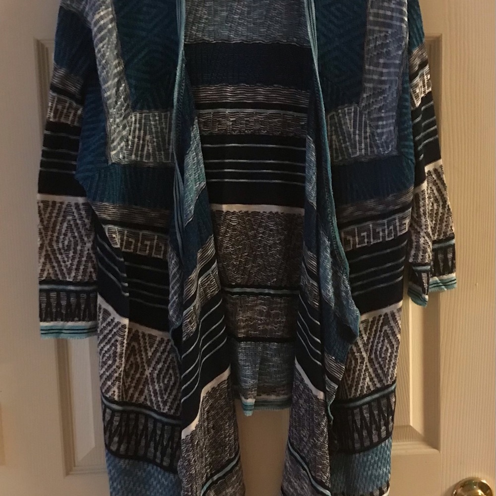 Check banks cardigan